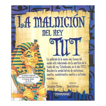 portada La Maldicion del rey tut (in Spanish)