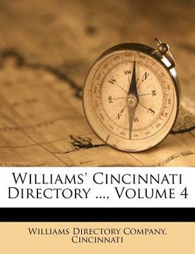 portada williams' cincinnati directory ..., volume 4 (en Inglés)
