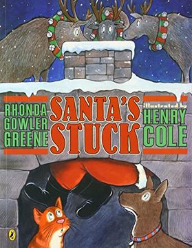 portada Santa's Stuck (en Inglés)