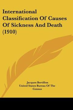 portada international classification of causes of sickness and death (1910)