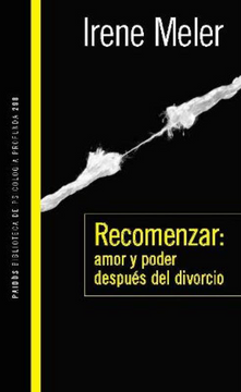 portada Recomenzar: Amor y Poder Despues del Divorcio (in Spanish)