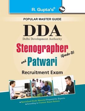 portada Dda: Stenographer (Grade-D) and Patwari Recruitment Exam Guide (in English)