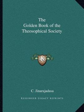 portada the golden book of the theosophical society (en Inglés)