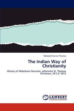 portada the indian way of christianity (in English)
