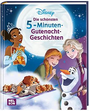 portada Disney: Die Schönsten 5-Minuten-Gutenacht-Geschichten: Zum Vor- und Selbstlesen für Kinder ab 4 Jahren (Disney Klassiker)