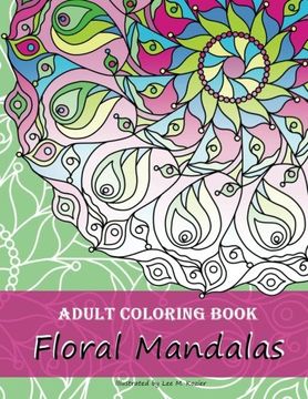portada Adult Coloring Book: Floral Mandalas