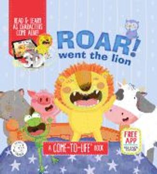 portada Roar! Went the Lion - Padded Board Book - Augmented Reality - ar 