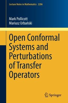 portada Open Conformal Systems and Perturbations of Transfer Operators (Lecture Notes in Mathematics) (en Inglés)