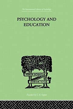 portada Psychology and Education (International Library of Psychology) (en Inglés)
