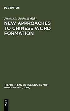 portada New Approaches to Chinese Word Formation (in English)