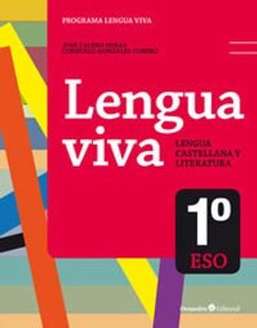 portada Lengua Viva 1º ESO. Ed. 2015: Lengua castellana y literatura (LENGUA VIVA. Edicion 2015-2016)