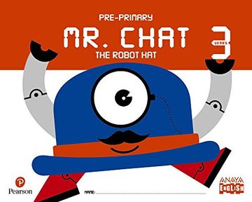 portada Mr. Chat The Robot Hat 3 years. (Paperback)