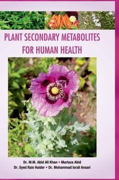 portada Plant Secondary Metabolites for Human Health (en Inglés)