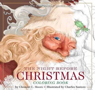 portada Night Before Christmas Coloring Book (Classic Edition) (en Inglés)