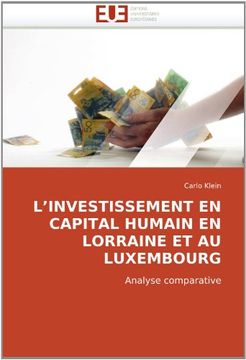portada L'Investissement En Capital Humain En Lorraine Et Au Luxembourg