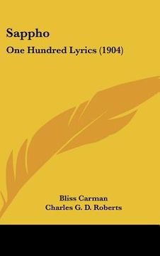 portada sappho: one hundred lyrics (1904) (en Inglés)