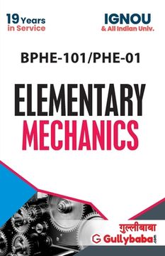 portada BPHE-101/PHE-01 Elementary Mechanics (en Inglés)