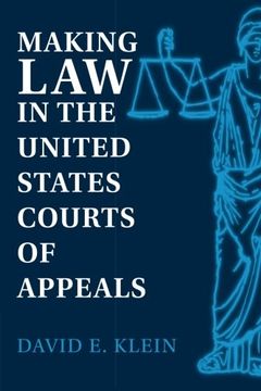 portada Making law in the United States Courts of Appeals (in English)