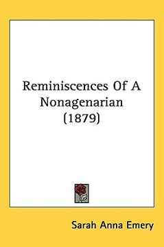 portada reminiscences of a nonagenarian (1879) (en Inglés)