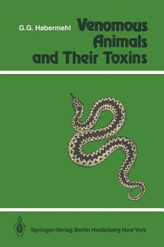 portada venomous animals and their toxins (en Inglés)
