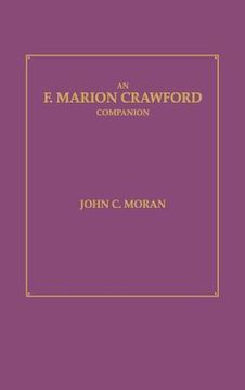 portada an f. marion crawford companion (en Inglés)