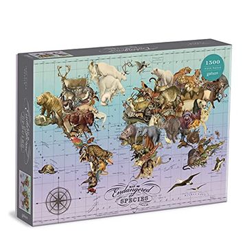 portada Wendy Gold Endangered Species: 1500 Piece Puzzle (in English)