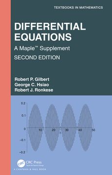 portada Differential Equations: A Mapleã¢Â â¢ Supplement (Textbooks in Mathematics) [Hardcover ] (en Inglés)