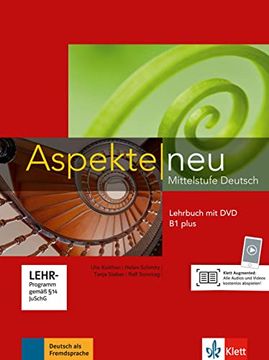 portada Aspekte b1 Plus Lehrbuch + dvd (en Alemán)
