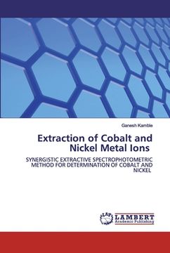 portada Extraction of Cobalt and Nickel Metal Ions (en Inglés)