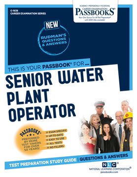 portada Senior Water Plant Operator (C-1638): Passbooks Study Guide Volume 1638 (en Inglés)
