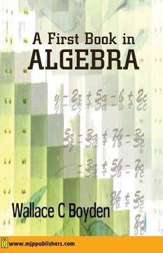 portada A First Book in Algebra