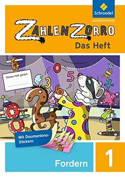 portada Zahlenzorro - das Heft: Forderheft 1 (en Alemán)