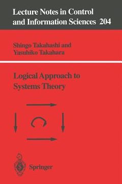 portada logical approach to systems theory (en Inglés)