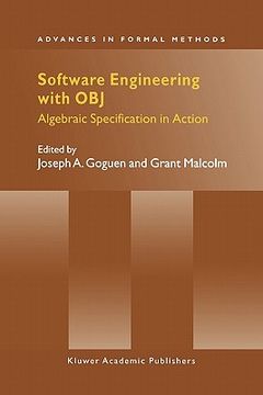 portada software engineering with obj: algebraic specification in action (en Inglés)