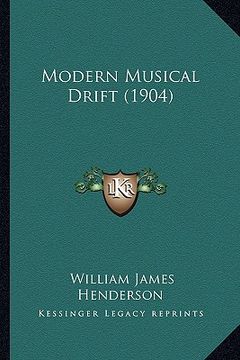 portada modern musical drift (1904) (in English)