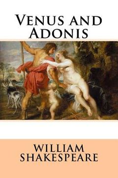 portada Venus and Adonis William Shakespeare (en Inglés)