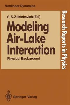 portada modeling air-lake interaction: physical background (en Inglés)