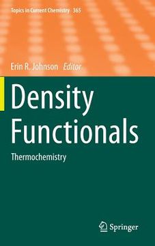 portada Density Functionals: Thermochemistry (en Inglés)