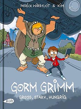 portada Gorm Grimm: Groß, Stark, Hungrig (en Alemán)