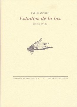 portada Estudios de la luz (2005-2007) (in Spanish)