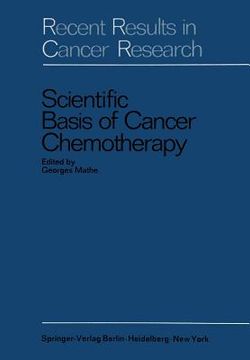 portada scientific basis of cancer chemotherapy (en Inglés)