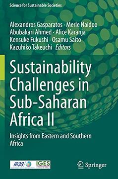 portada Sustainability Challenges in Sub-Saharan Africa II: Insights from Eastern and Southern Africa (en Inglés)