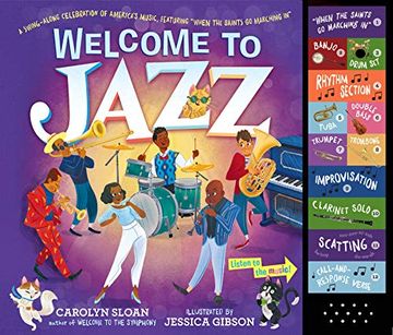 portada Welcome to Jazz: A Swing-Along Celebration of America’S Music, Featuring “When the Saints go Marching in” (en Inglés)