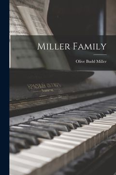 portada Miller Family (en Inglés)