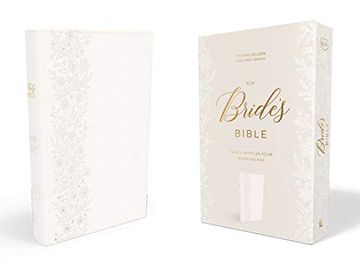 portada Kjv, Bride's Bible, Leathersoft, White, red Letter Edition, Comfort Print: Holy Bible, King James Version (en Inglés)