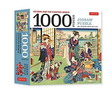 portada A Geishas and the Floating World - 1000 Piece Jigsaw Puzzle: Finished Size 24 x 18 Inches (61 x 46 cm) (in English)