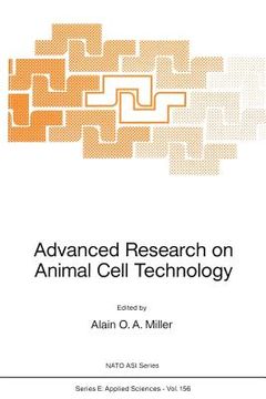portada Advanced Research on Animal Cell Technology (en Inglés)