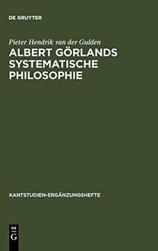 portada Albert Görlands Systematische Philosophie (in German)