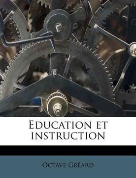 portada Education Et Instruction (en Francés)