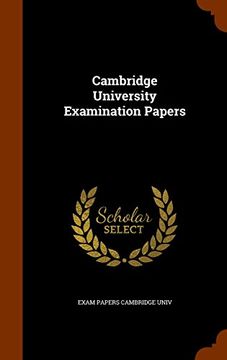 portada Cambridge University Examination Papers